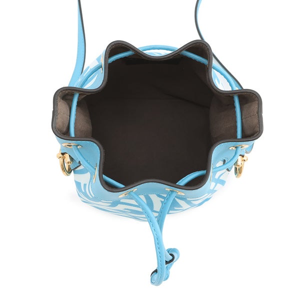 フェンディ ハンドバッグ モントレゾール ミニ PVC/レザー 8BS010 FENDI 2wayショルダーバッグ