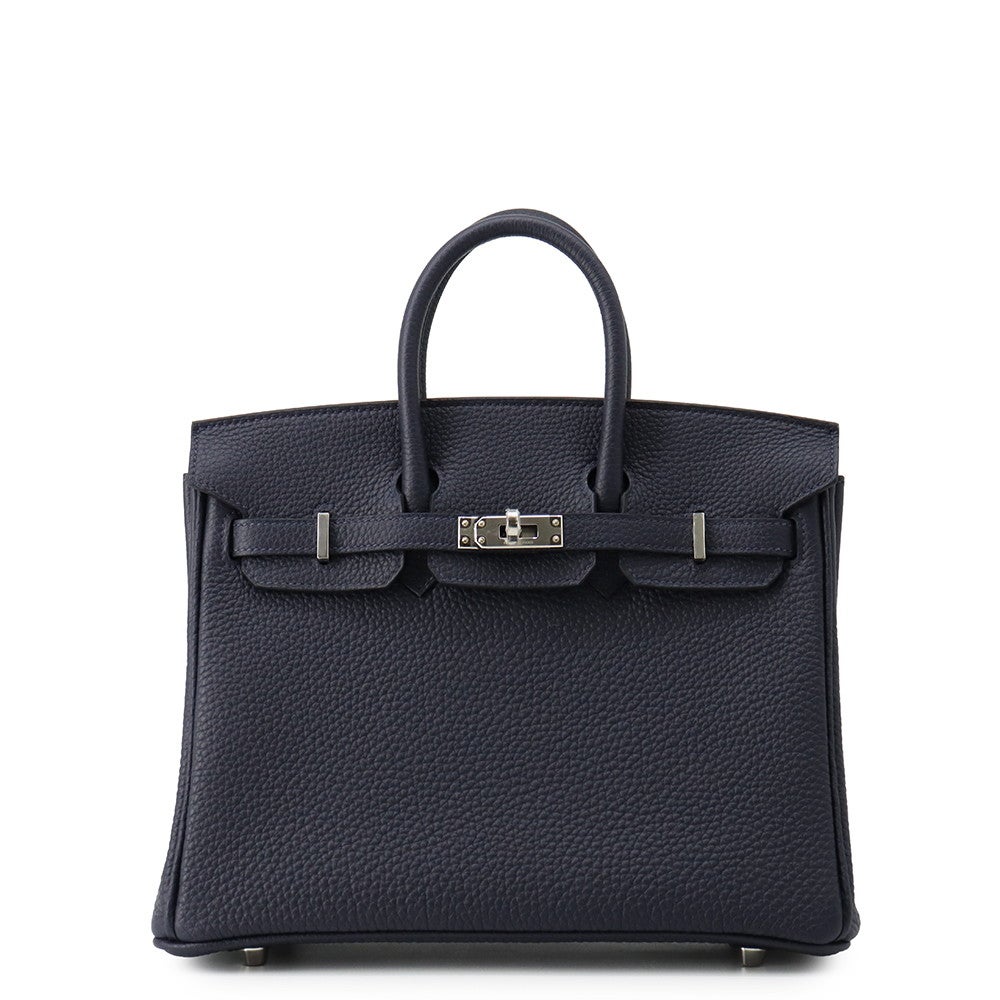 HERMES バーキン25 (HERMES/ハンドバッグ グリペール/シルバー金具 バーキン25 エルメス シルバー金具 その他