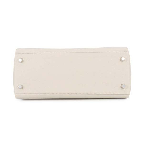 エルメス ハンドバッグ ケリー28 内縫い べトン/シルバー金具 エバーカラー G刻印 HERMES Kelly 2wayバッグ