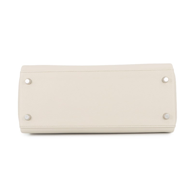 エルメス ハンドバッグ ケリー28 内縫い べトン/シルバー金具 エバーカラー G刻印 HERMES Kelly 2wayバッグ