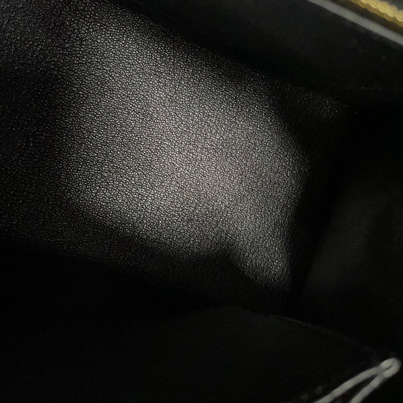 エルメス ハンドバッグ ケリー25 外縫い ブラック/ゴールド金具 エプソン G刻印 HERMES Kelly 2wayバッグ 黒