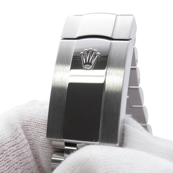 ロレックス デイトジャスト41 SS/K18WG ランダムシリアル ルーレット 126334 ROLEX 腕時計 スレート文字盤