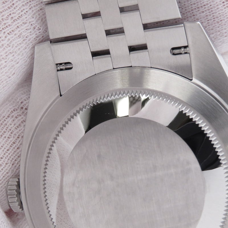 ロレックス デイトジャスト41 SS/K18WG ランダムシリアル ルーレット 126334 ROLEX 腕時計 スレート文字盤