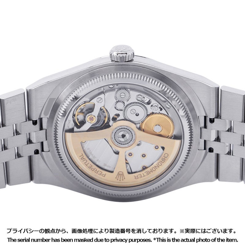 ロレックス ランドドゥエラー 40 SS/K18WG ランダムシリアル ルーレット 127334 ホワイトハニカミモチーフ文字盤