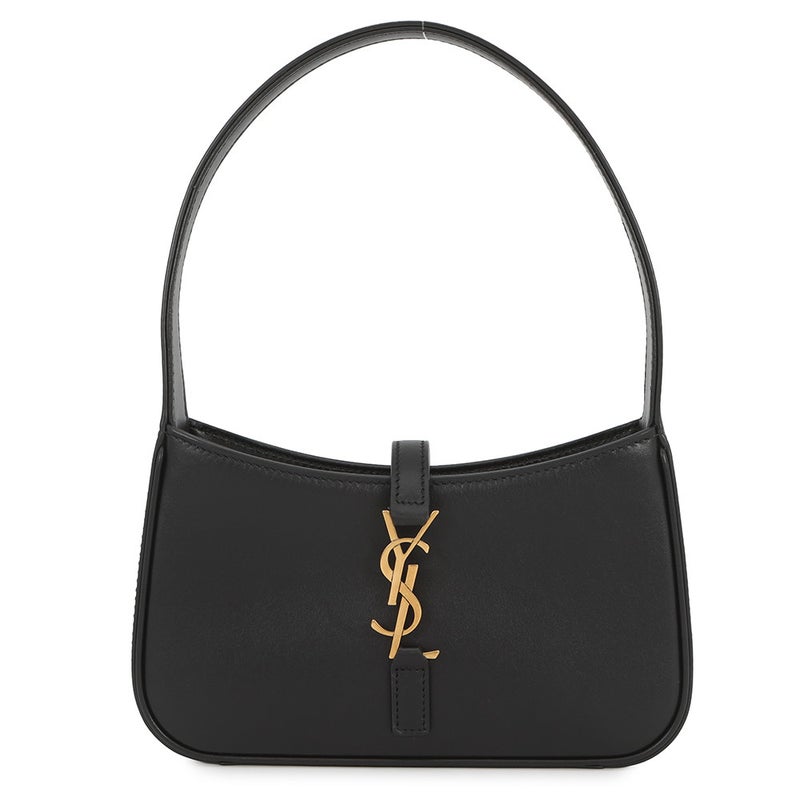 サンローランパリ ハンドバッグ LE 5 A 7 カーフレザー 710318 SAINT LAURENT PARIS 黒
