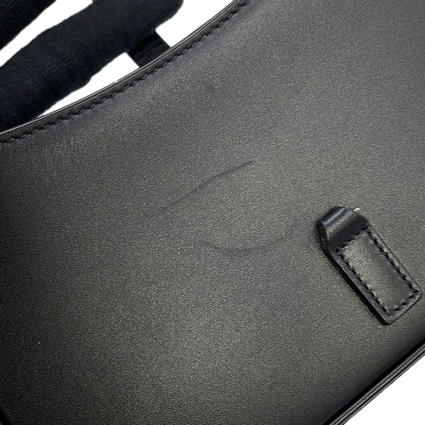サンローランパリ ハンドバッグ LE 5 A 7 カーフレザー 710318 SAINT LAURENT PARIS 黒