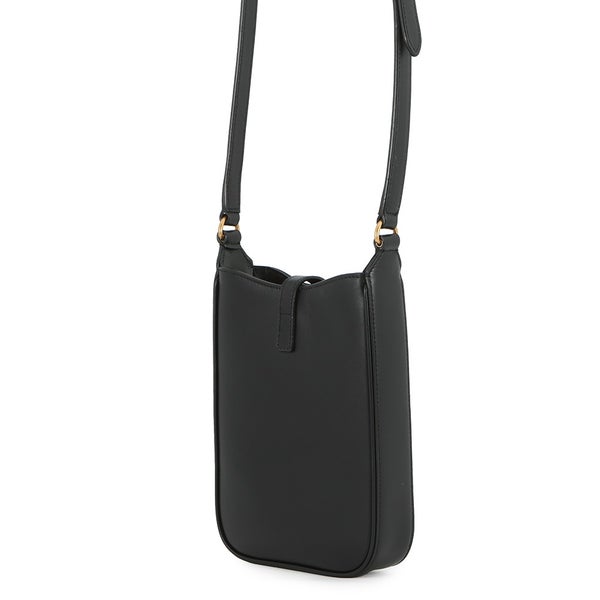 サンローランパリ ショルダーバッグ LE 5 A 7 ミニ バーティカル レザー 735214 SAINT LAURENT PARIS 黒
