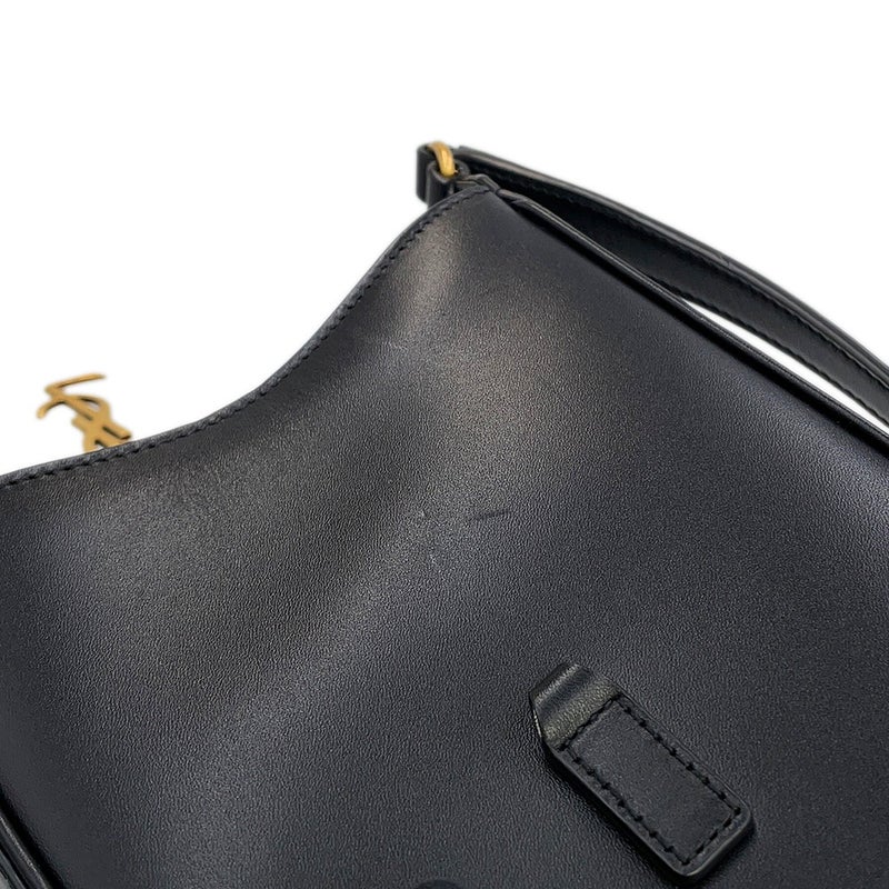 サンローランパリ ショルダーバッグ LE 5 A 7 ミニ バーティカル レザー 735214 SAINT LAURENT PARIS 黒
