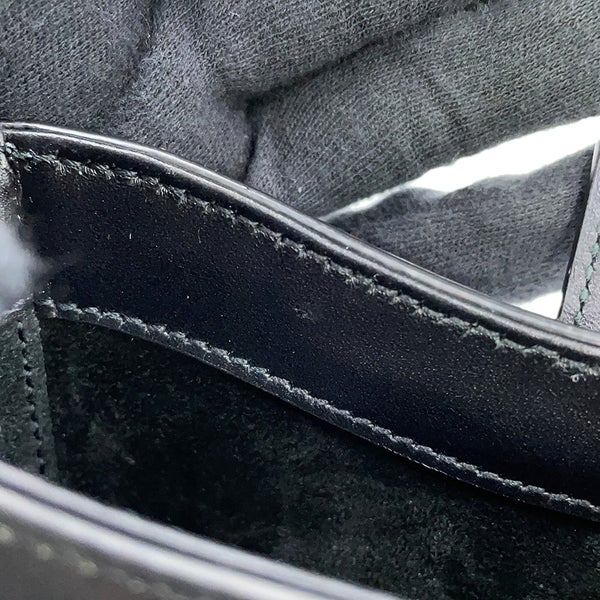 サンローランパリ ショルダーバッグ LE 5 A 7 ミニ バーティカル レザー 735214 SAINT LAURENT PARIS 黒