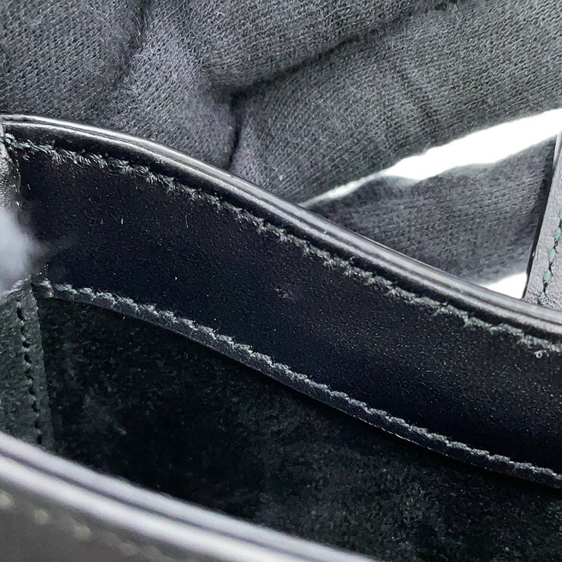 サンローランパリ ショルダーバッグ LE 5 A 7 ミニ バーティカル レザー 735214 SAINT LAURENT PARIS 黒