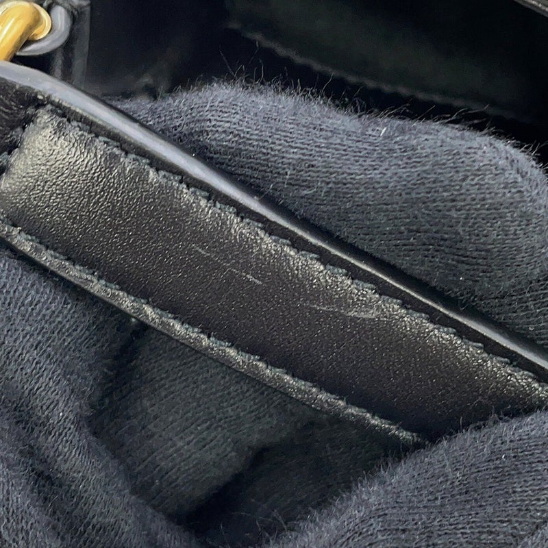 サンローランパリ ショルダーバッグ LE 5 A 7 ミニ バーティカル レザー 735214 SAINT LAURENT PARIS 黒