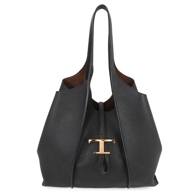 トッズ トートバッグ Tタイムレス ショッピングバッグ ミディアム XBWTSBA0300Q8EB999 TOD'S 黒