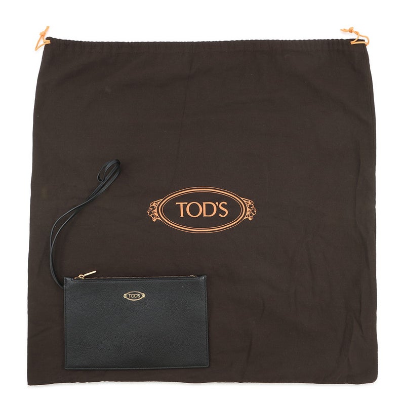 トッズ トートバッグ Tタイムレス ショッピングバッグ ミディアム XBWTSBA0300Q8EB999 TOD'S 黒