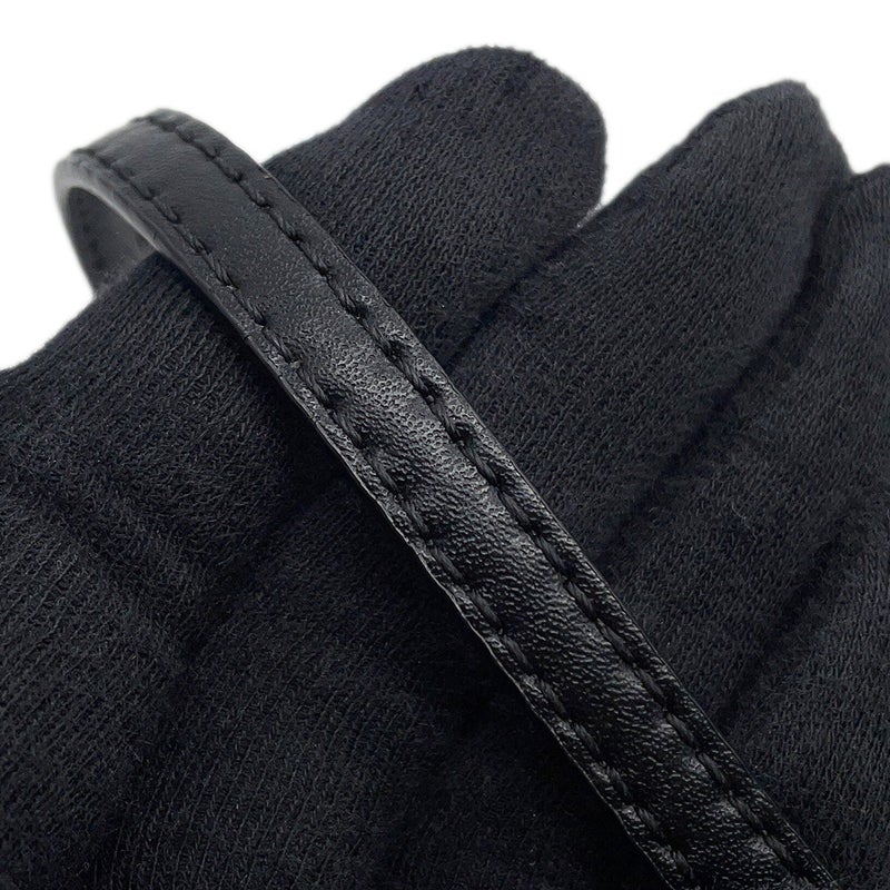 フェンディ ハンドバッグ モントレゾール ミニ フェイクパール レザー 8BS010 FENDI 2wayショルダーバッグ 黒