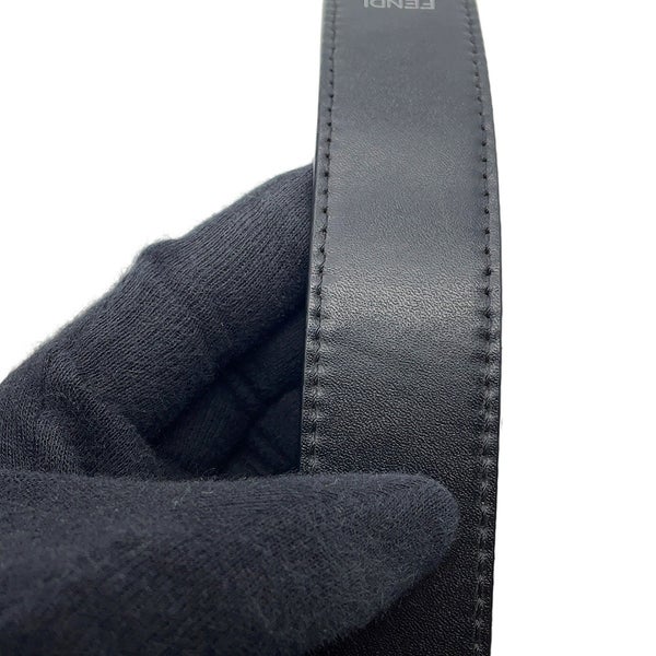 フェンディ ハンドバッグ モントレゾール ミニ フェイクパール レザー 8BS010 FENDI 2wayショルダーバッグ 黒