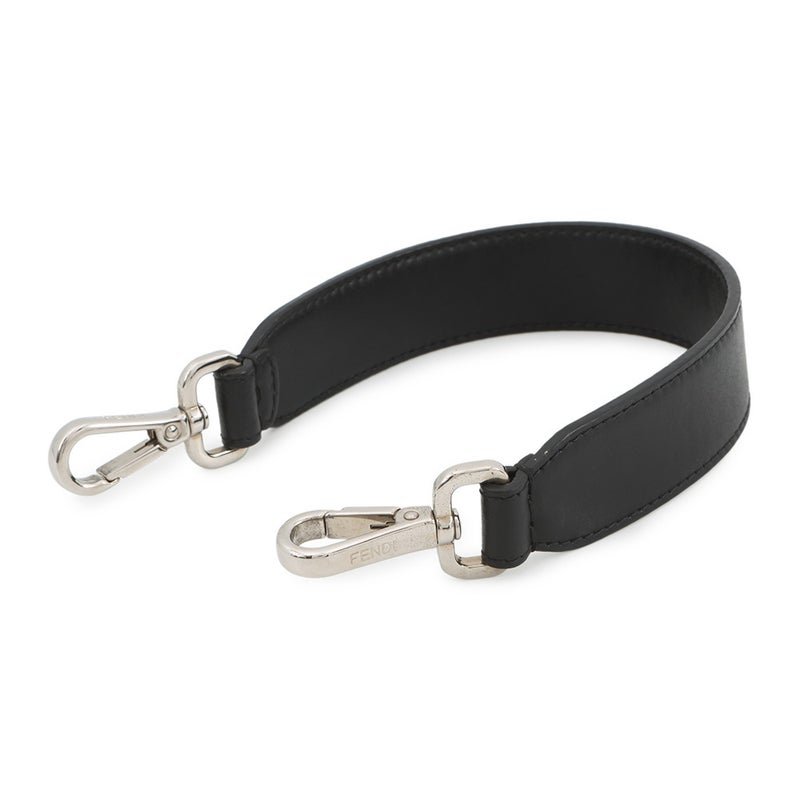 フェンディ ハンドバッグ モントレゾール ミニ フェイクパール レザー 8BS010 FENDI 2wayショルダーバッグ 黒