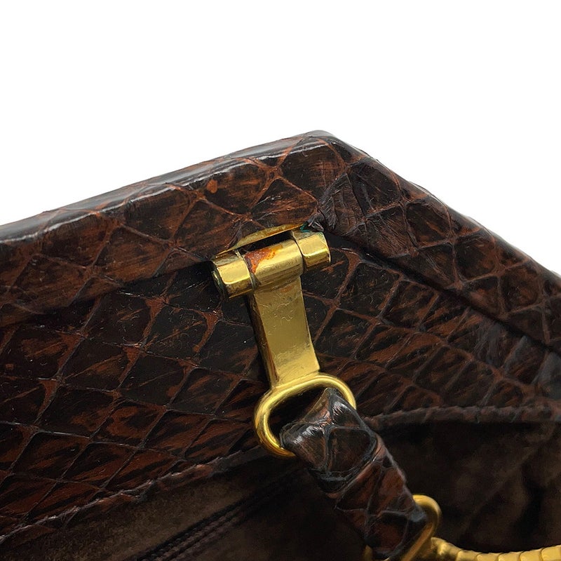 グッチ チェーンショルダーバッグ パイソン 26 005 0013 GUCCI ミニバッグ