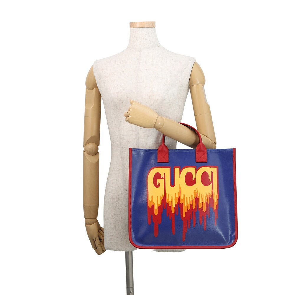 グッチ トートバッグ チルドレンズ ロゴプリント PVC 550763 GUCCI