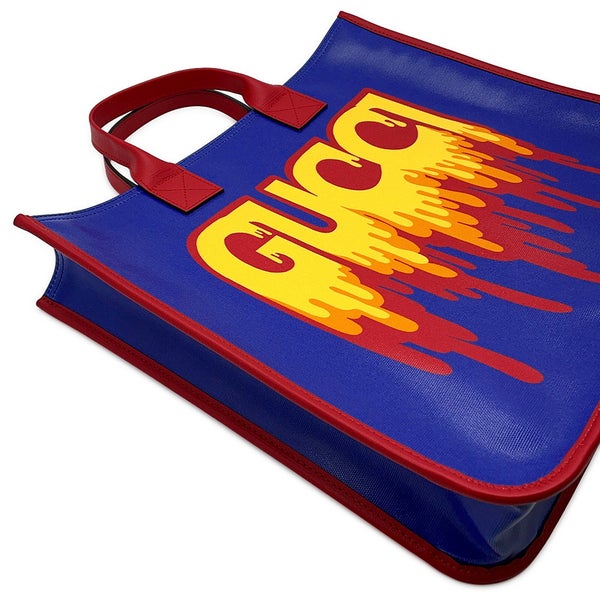 グッチ トートバッグ チルドレンズ ロゴプリント PVC 550763 GUCCI バッグ ハンドバッグ