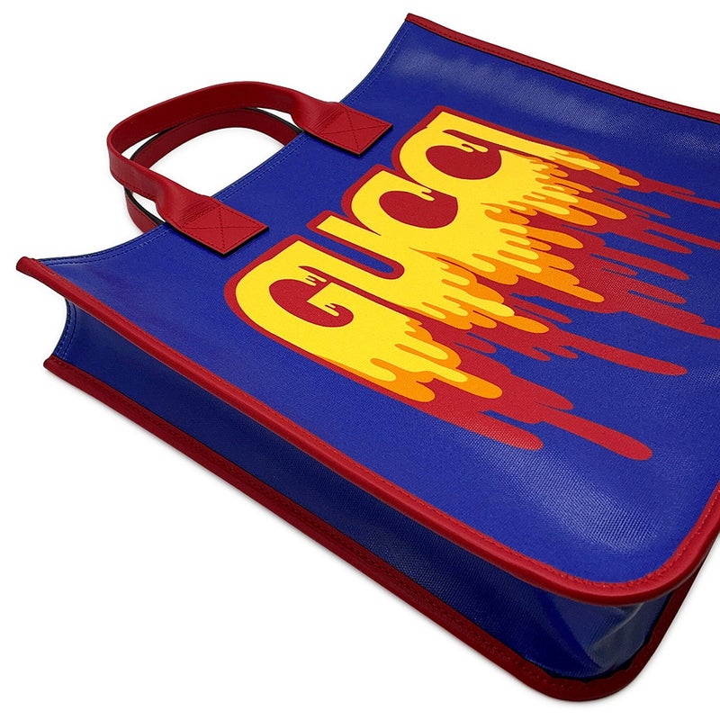 グッチ トートバッグ チルドレンズ ロゴプリント PVC 550763 GUCCI バッグ ハンドバッグ