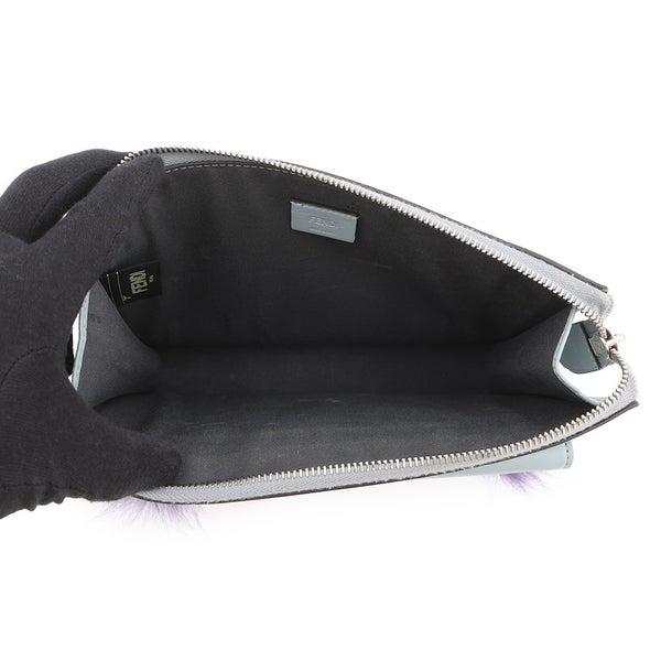 フェンディ ショルダーバッグ トゥージュール バグズモンスター レザー/ファー 8M0369 FENDI 2wayクラッチ バッグ