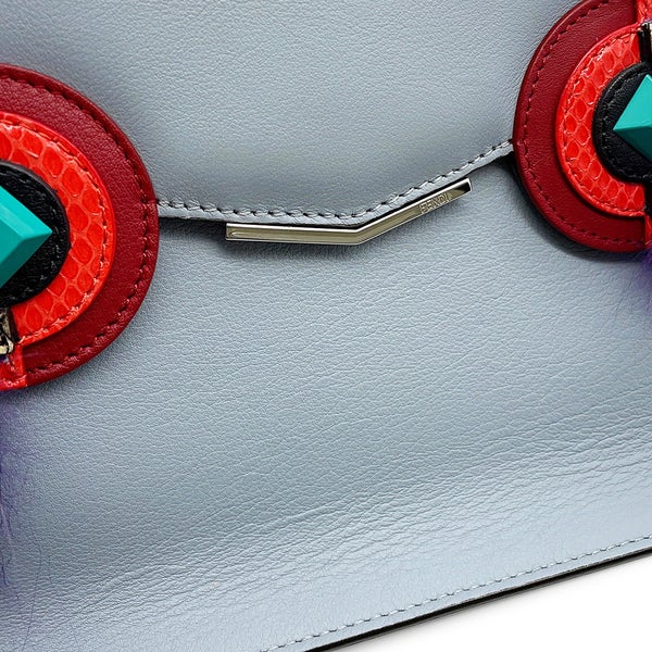 フェンディ ショルダーバッグ トゥージュール バグズモンスター レザー/ファー 8M0369 FENDI 2wayクラッチ バッグ