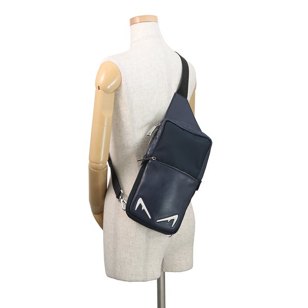 フェンディ ボディバッグ モンスター バグズ アイ ナイロン/レザー 7VZ033 FENDI バッグ