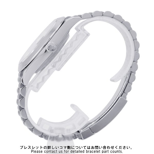 ロレックス デイトジャスト41 ランダムシリアル ルーレット 126300 ROLEX 腕時計 黒文字盤