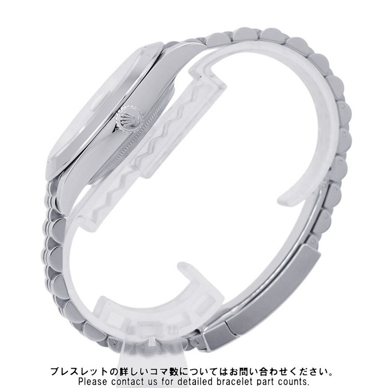 ロレックス デイトジャスト41 ランダムシリアル ルーレット 126300 ROLEX 腕時計 黒文字盤