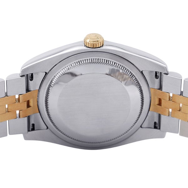 ロレックス デイトジャスト V番 SS/K18YG 116233 ROLEX 腕時計 シャンパン文字盤