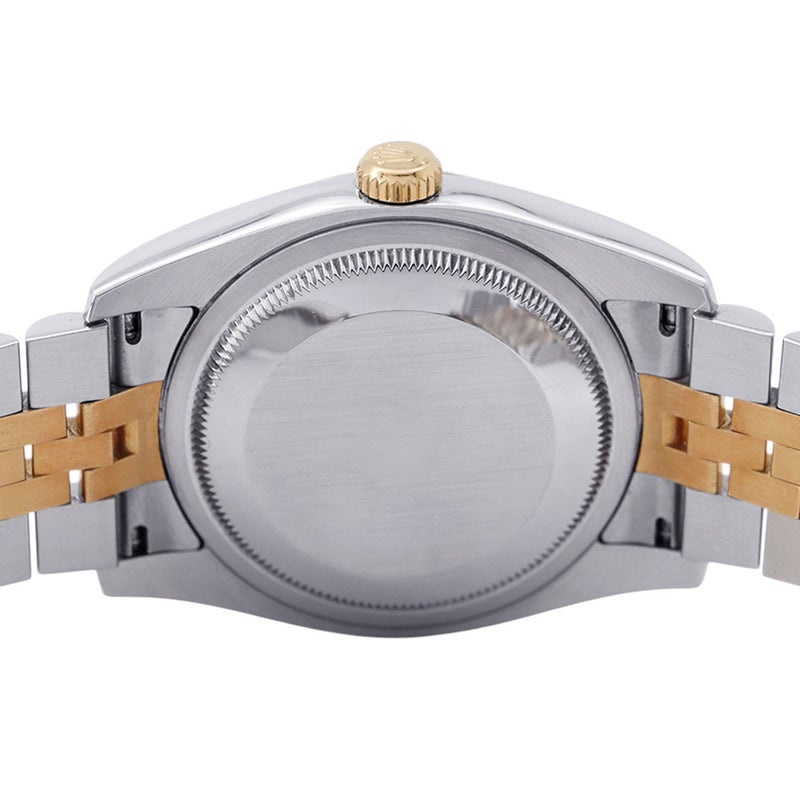 ロレックス デイトジャスト V番 SS/K18YG 116233 ROLEX 腕時計 シャンパン文字盤