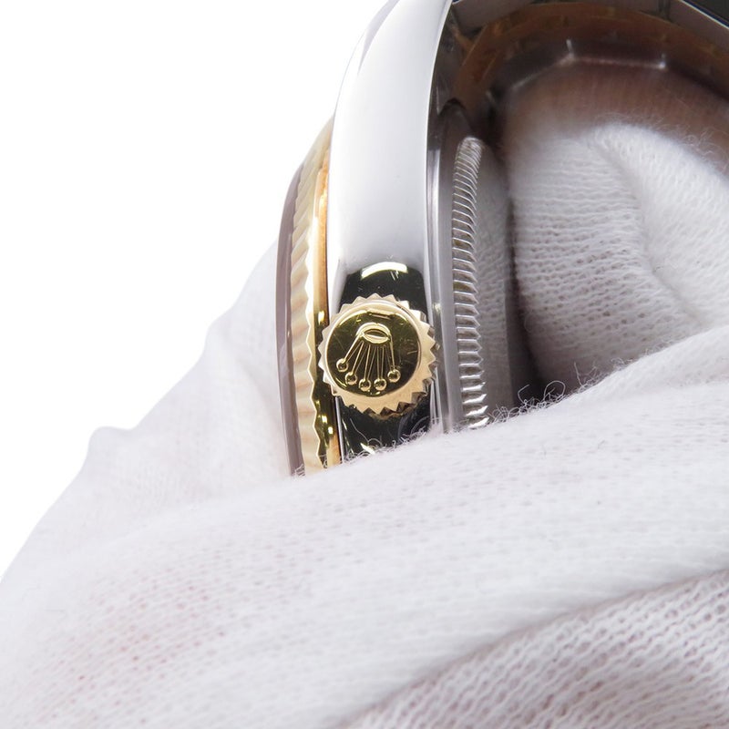 ロレックス デイトジャスト V番 SS/K18YG 116233 ROLEX 腕時計 シャンパン文字盤