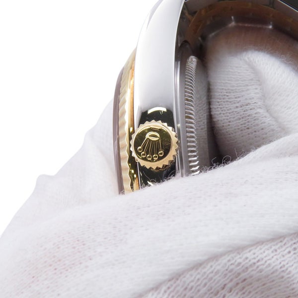 ロレックス デイトジャスト V番 SS/K18YG 116233 ROLEX 腕時計 シャンパン文字盤