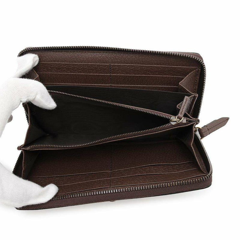 グッチ 長財布 ジャンボGG バンブー 658634 GUCCI ラウンドファスナー