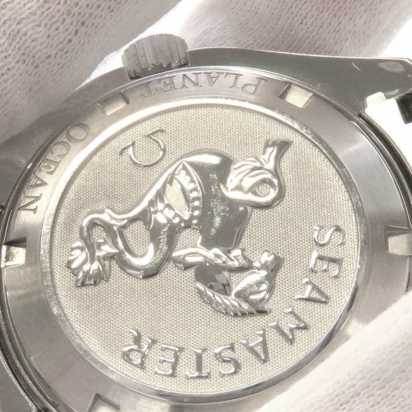 オメガ シーマスター プラネットオーシャン コーアクシャル 2209.50.00 OMEGA 腕時計 黒文字盤