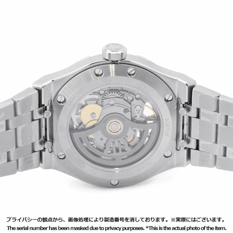 モーリスラクロア アイコン オートマティック スケルトン AI6007-SS002-030-1 ダークグレー/サファイア/フランジ文字盤