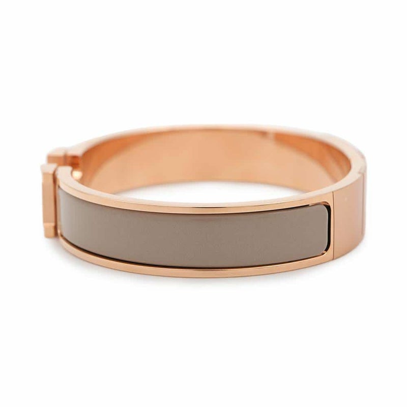 エルメス ブレスレット クリック H クリッククラックPM マロングラッセ/ピンクゴールド金具 HERMES