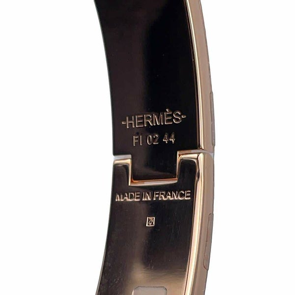 エルメス ブレスレット クリック H クリッククラックPM マロングラッセ/ピンクゴールド金具 HERMES