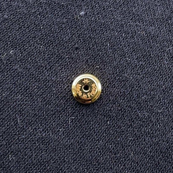 エルメス ピアス ミニ・ポップアッシュ ブラック/ゴールド金具 Hモチーフ HERMES Pop H ポップH