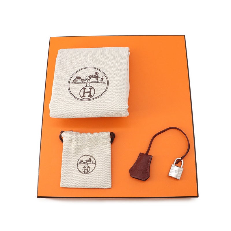 エルメス バーキン25 ルージュアッシュ/シルバー金具 トゴ G刻印 HERMES Birkin ハンドバッグ