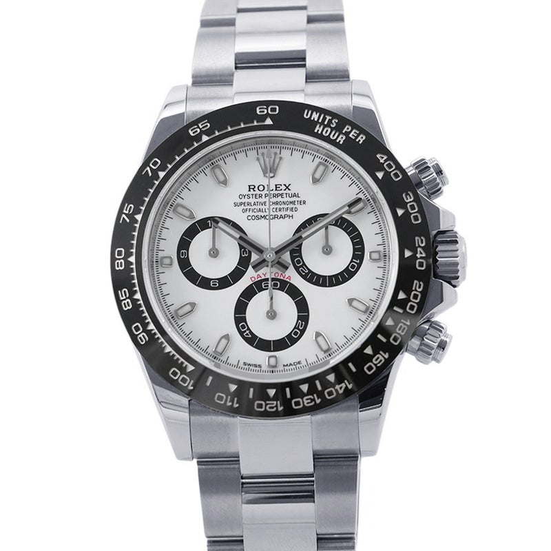 ロレックス コスモグラフ デイトナ ランダムシリアル ルーレット 116500LN ROLEX 腕時計 白文字盤