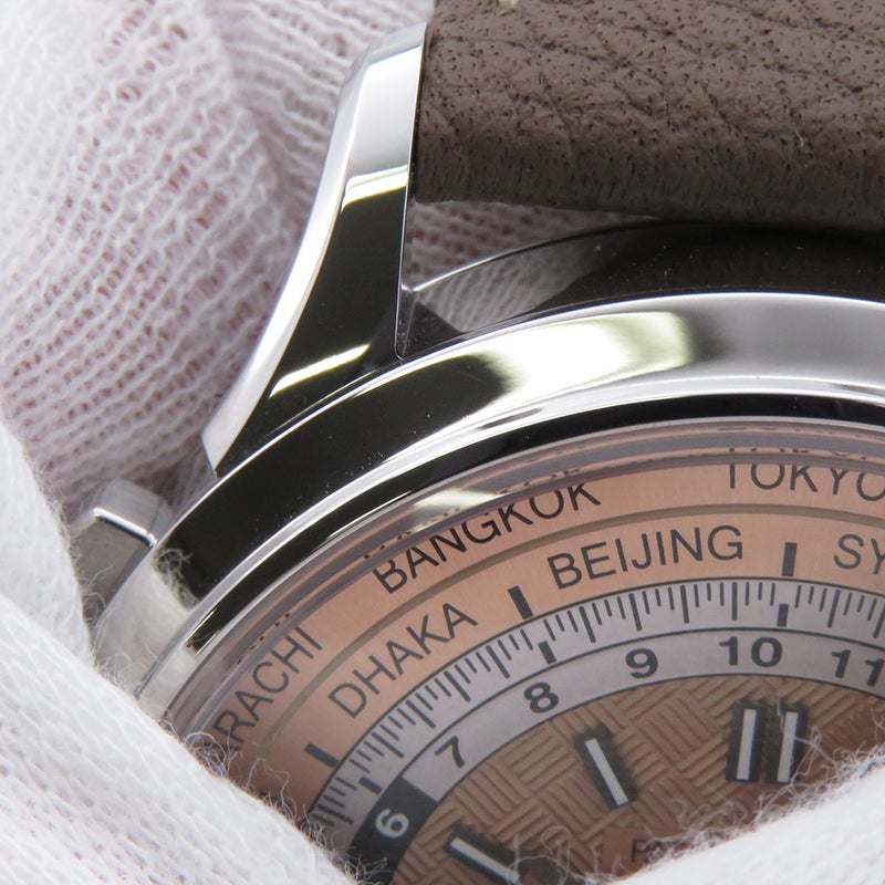 パテックフィリップ コンプリケーション ワールドタイム クロノグラフ 5935A-001 PATEK PHILIPPE ローズゴールド文字盤