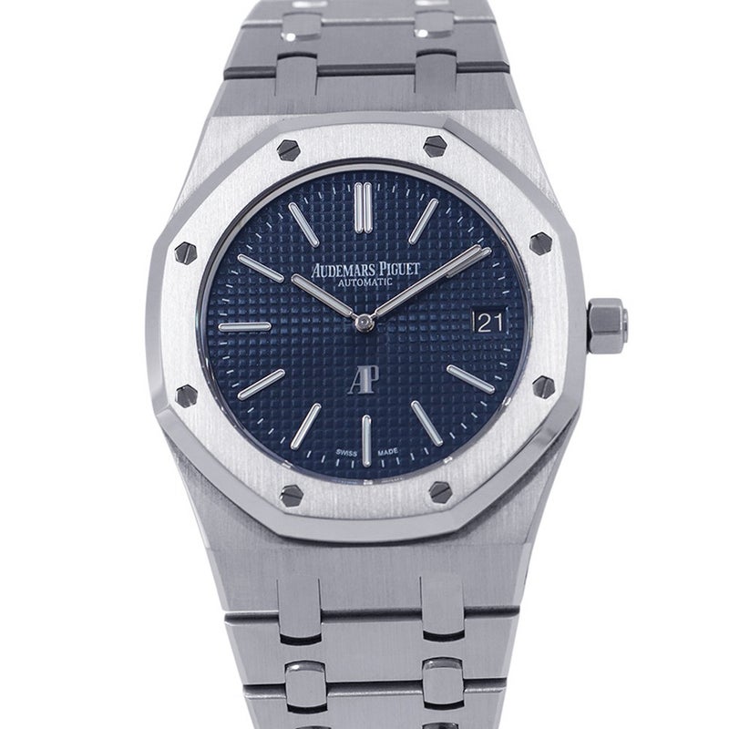 オーデマピゲ ロイヤルオーク エクストラシン 15202ST.OO.1240ST.01 AUDEMARS PIGUET 腕時計 ブルー文字盤
