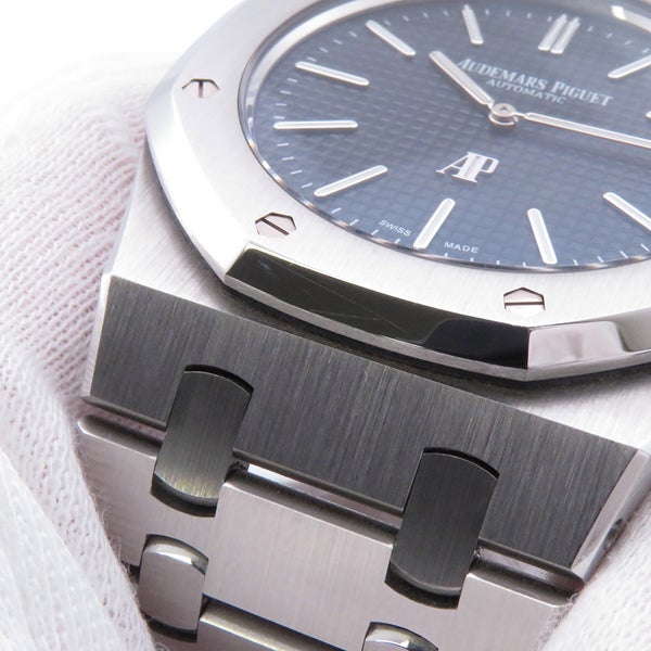 オーデマピゲ ロイヤルオーク エクストラシン 15202ST.OO.1240ST.01 AUDEMARS PIGUET 腕時計 ブルー文字盤