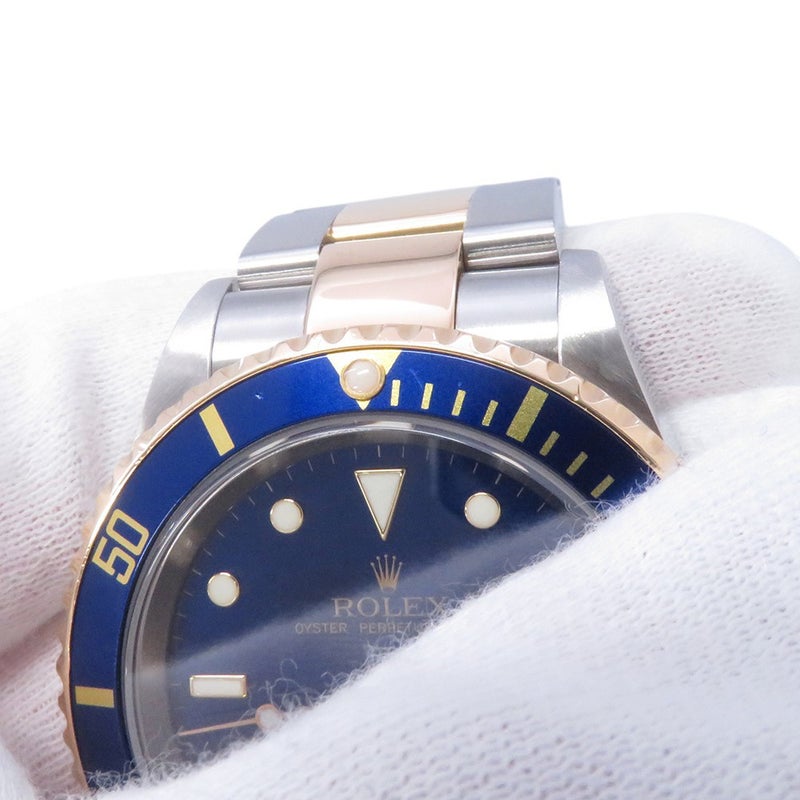 ロレックス サブマリーナ デイト コンビ SS/K18YG D番 16613T ROLEX 腕時計 ブルー文字盤