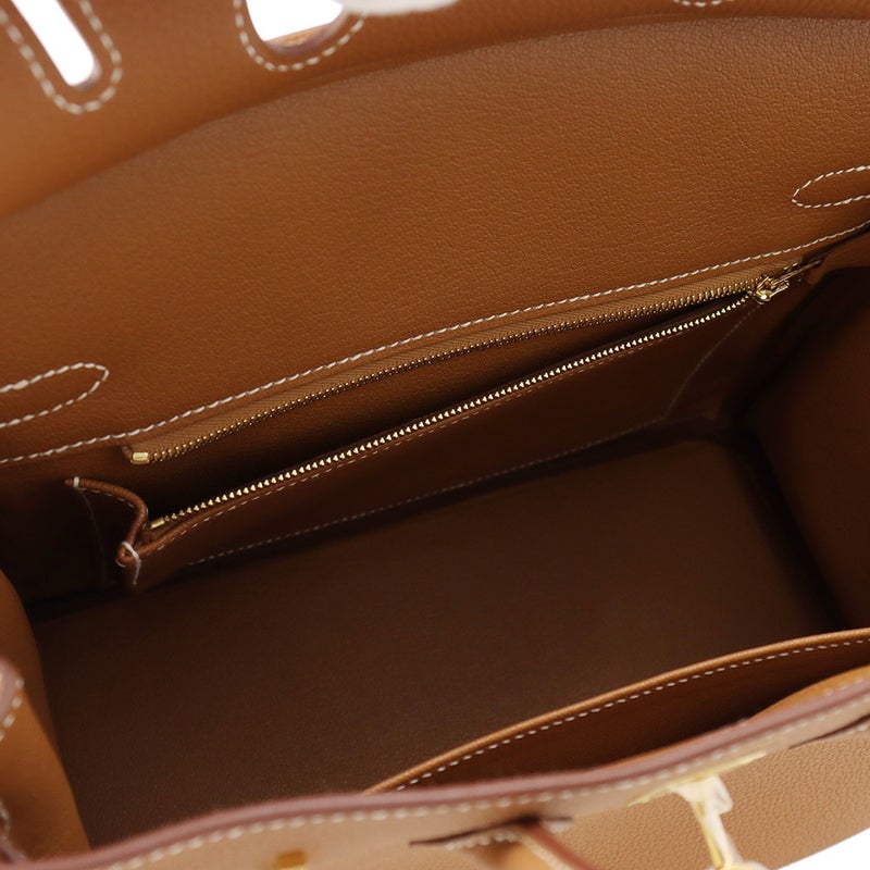 エルメス バーキン25 ゴールド/ゴールド金具 トゴ G刻印 HERMES Birkin ハンドバッグ