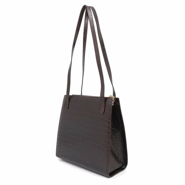 サルヴァトーレ・フェラガモ ショルダーバッグ ガンチーニ 型押しレザー 21 7708 Ferragamo