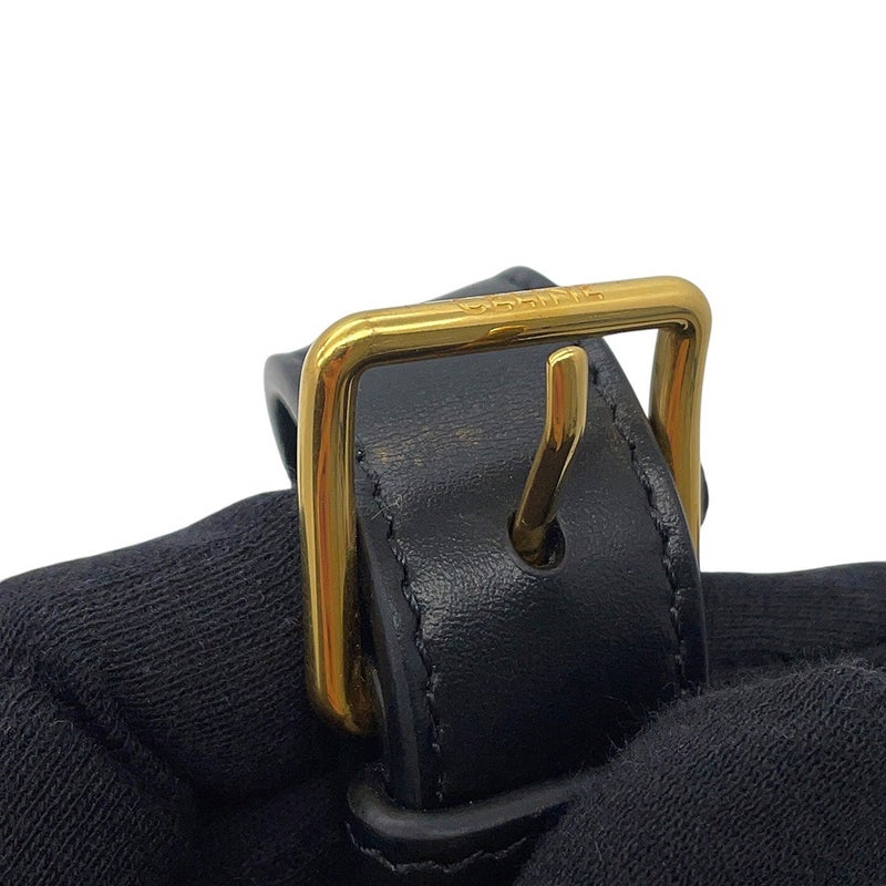 セリーヌ ショルダーバッグ トリオンフ ホリゾンタル ミディアム メッセンジャーバッグ PVC 194502CIM.38NO CELINE 黒