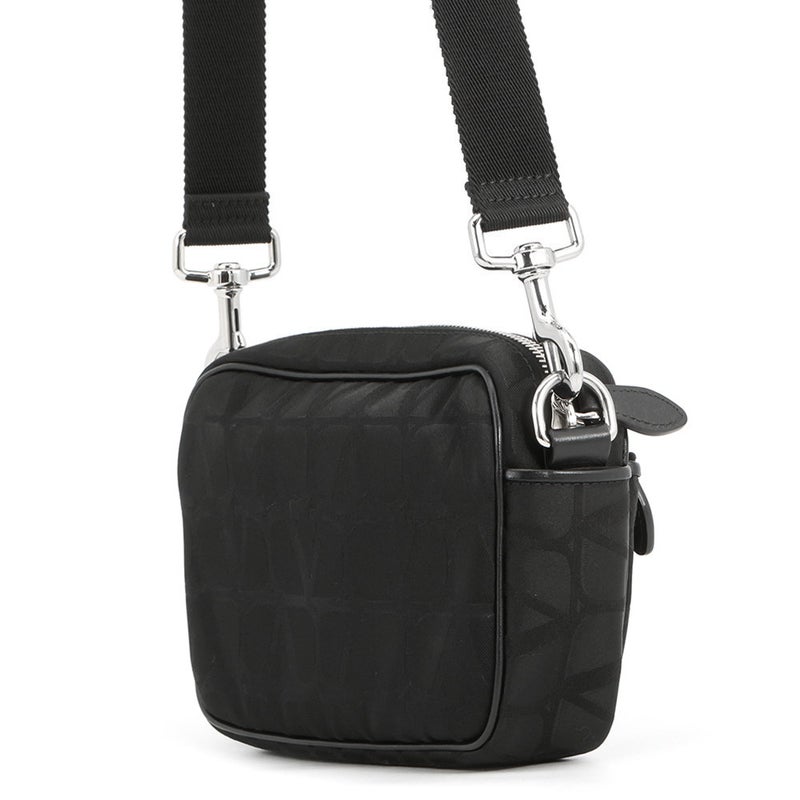 ヴァレンティノ・ガラヴァーニ ショルダーバッグ イコノグラフ キャンバス 5Y2B0C50CSH VALENTINO 黒