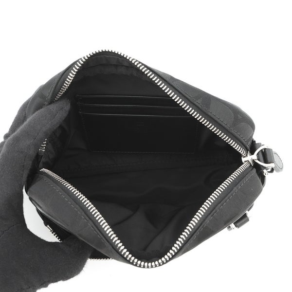 ヴァレンティノ・ガラヴァーニ ショルダーバッグ イコノグラフ キャンバス 5Y2B0C50CSH VALENTINO 黒